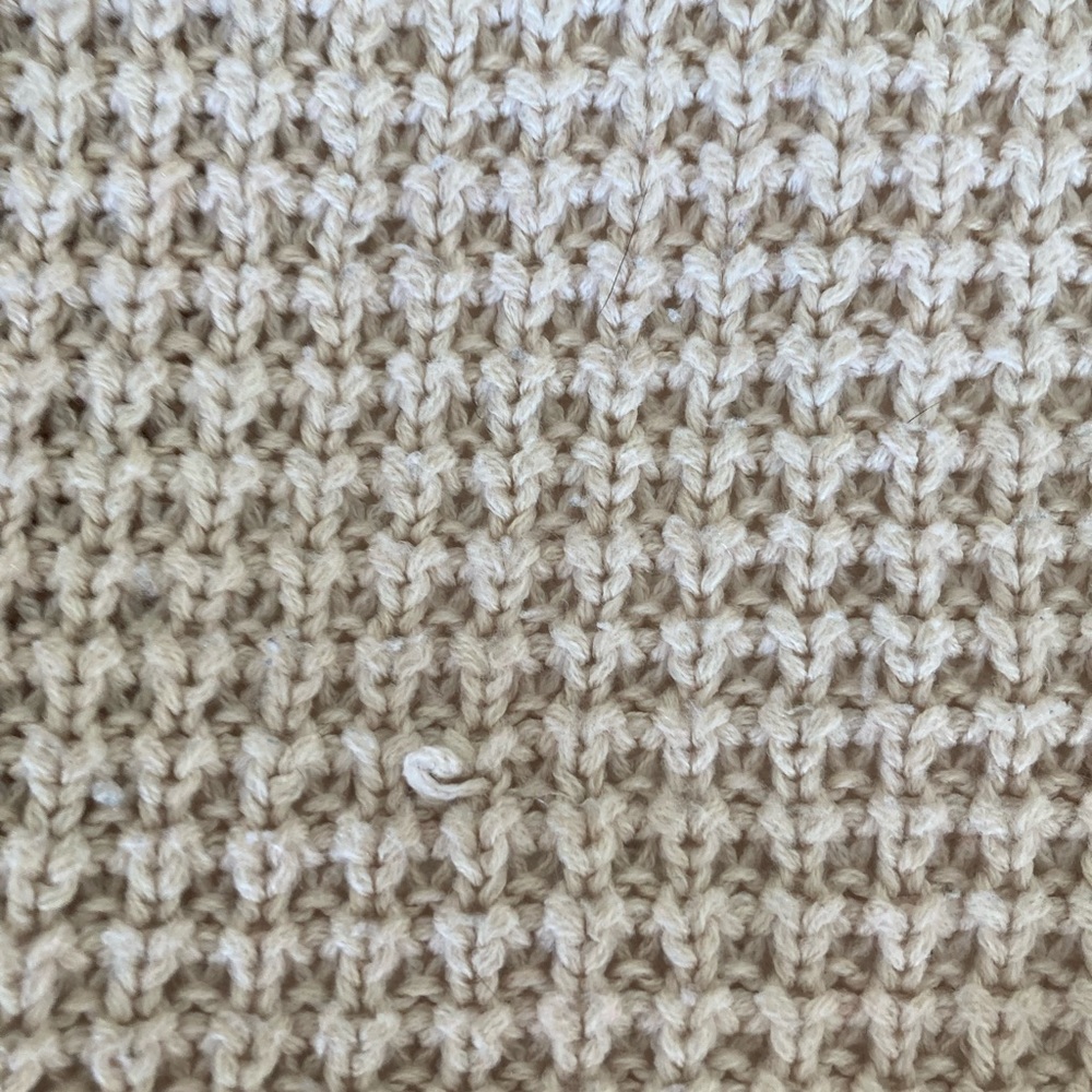 Cream chunky sweater